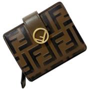 Fendi Vintage Pre-owned Laeder plnbcker Brown, Dam