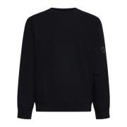 C.p. Company Svart Sweater Kollektion Black, Herr