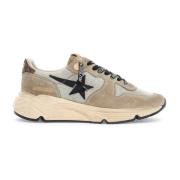 Golden Goose Nylon Mocka Löparskor Sula Gray, Herr