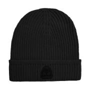 La Martina Mäns Akryl Logo Beanie Mössa Black, Unisex