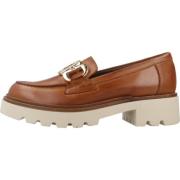 Pitillos Klassiska Mocasin Loafers Brown, Dam