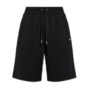 Off White Logo shorts Black, Herr