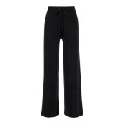 P.a.r.o.s.h. Svarta Byxor Pantalone Black, Dam