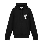 MM6 Maison Margiela Hoodie Black, Herr