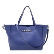 Valentino Vintage Pre-owned Laeder totevskor Blue, Dam