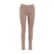 Liu Jo Beige Jeans Byxor Beige, Dam