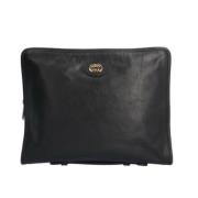 Gucci Vintage Pre-owned Laeder gucci-vskor Black, Dam