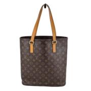 Louis Vuitton Vintage Pre-owned Canvas handvskor Brown, Dam