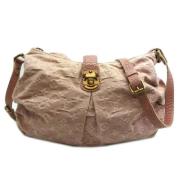 Louis Vuitton Vintage Pre-owned Canvas axelremsvskor Pink, Dam