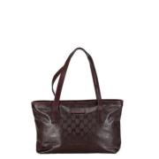 Gucci Vintage Pre-owned Laeder gucci-vskor Brown, Dam