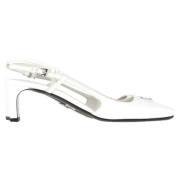 Prada Vintage Pre-owned Laeder sandaler White, Dam