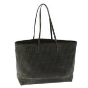 Fendi Vintage Pre-owned Canvas totevskor Brown, Dam