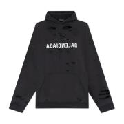 Balenciaga Hoodie Black, Dam