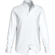 Calvin Klein Vit Casual Skjorta Slim Fit White, Herr