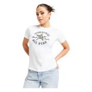 Converse Chuck Patch Leopard Infill TEE T-shirt White, Dam