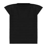 Issey Miyake Lattice Top från Pleats Please Black, Dam