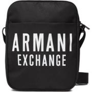 Armani Exchange Svarta väskor med justerbar rem Black, Herr