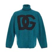 Dolce & Gabbana Snygg Sweater Gxr18Tjfmn1S9001 Green, Herr