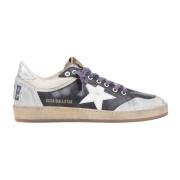 Golden Goose Eclipse Beige White Ice Ballstar Sneakers Multicolor, Her...