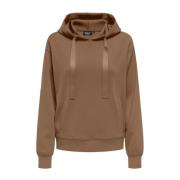 Only Stilren Sweatshirt Brown, Dam