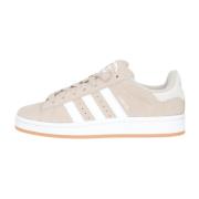 Adidas Originals Beige Campus Sneakers Låg Profil Beige, Dam