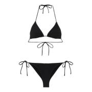 F**k Dam Bikini Set Fk-V001 Syntetisk Black, Dam