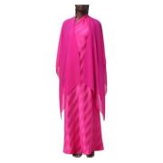 Giorgio Armani Stiliga Scarves Poncho Kollektion Pink, Dam