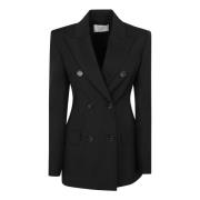 Max Mara Skräddarsydd ulljacka Black, Dam