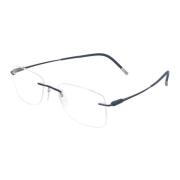 Silhouette Titanium Square Frame Glasses White, Unisex