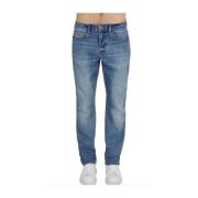 Armani Exchange Skinny Denim Jeans för Män Blue, Herr