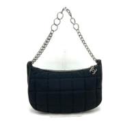 Chanel Vintage Pre-owned Tyg chanel-vskor Black, Dam