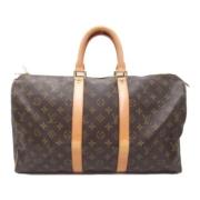 Louis Vuitton Vintage Pre-owned Canvas louis-vuitton-vskor Brown, Dam