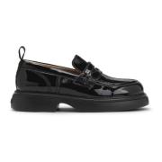 Ganni Svart Everyday Loafer Skor Black, Dam