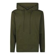 Dondup Stilren Hoodie för Vardagsbruk Green, Herr