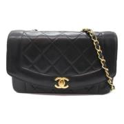 Chanel Vintage Pre-owned Laeder chanel-vskor Black, Dam