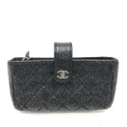 Chanel Vintage Pre-owned Laeder chanel-vskor Black, Dam