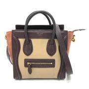 Celine Vintage Pre-owned Laeder handvskor Brown, Dam