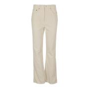 Re/Done Retro Bootcut Jeans White, Dam