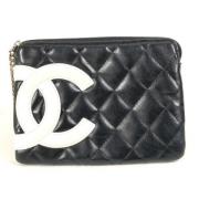 Chanel Vintage Pre-owned Laeder chanel-vskor Black, Dam