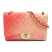 Chanel Vintage Pre-owned Laeder axelremsvskor Pink, Dam