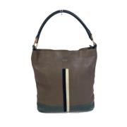 Celine Vintage Pre-owned Laeder axelremsvskor Brown, Dam