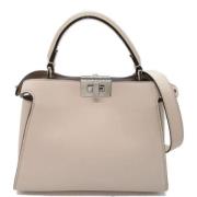 Fendi Vintage Pre-owned Canvas fendi-vskor Beige, Dam