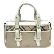 Burberry Vintage Pre-owned Tyg handvskor Beige, Dam