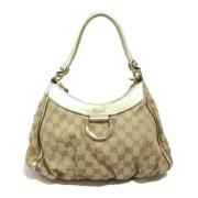 Gucci Vintage Pre-owned Laeder gucci-vskor Beige, Dam