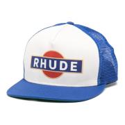 Rhude Blå Baseball Trucker Keps Blue, Herr