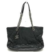 Chanel Vintage Pre-owned Laeder chanel-vskor Black, Dam