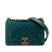 Chanel Vintage Pre-owned Mocka chanel-vskor Green, Dam