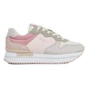 Pepe Jeans Rusper Jelly Sneakers Pink, Dam