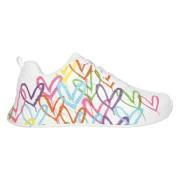 Skechers Uno Lite - Sneakers Hjärta Multicolor, Dam