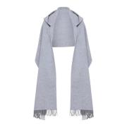 Brunello Cucinelli Ljusgrå Halsduk Elegant Stil Gray, Dam